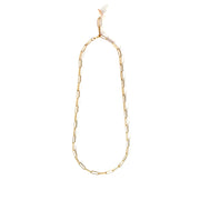 Medium Paperclip Chain with Pearl